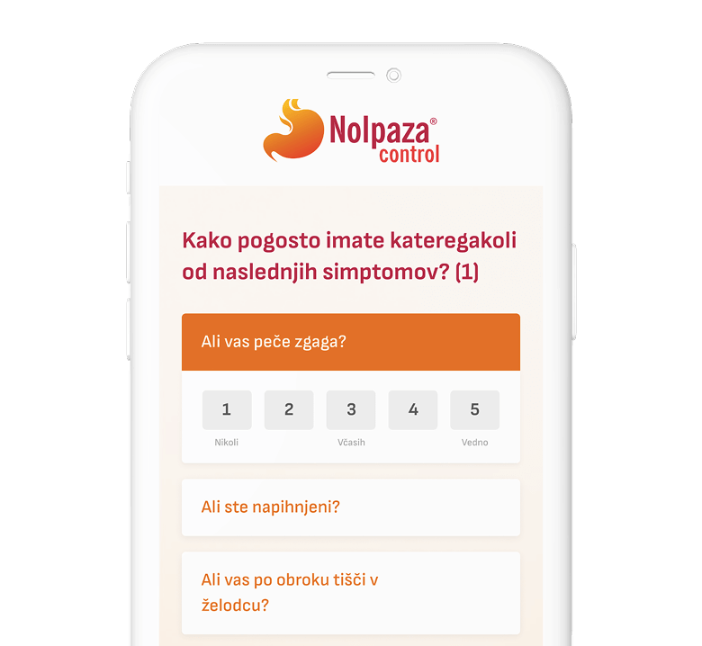 Reflux mobile app
